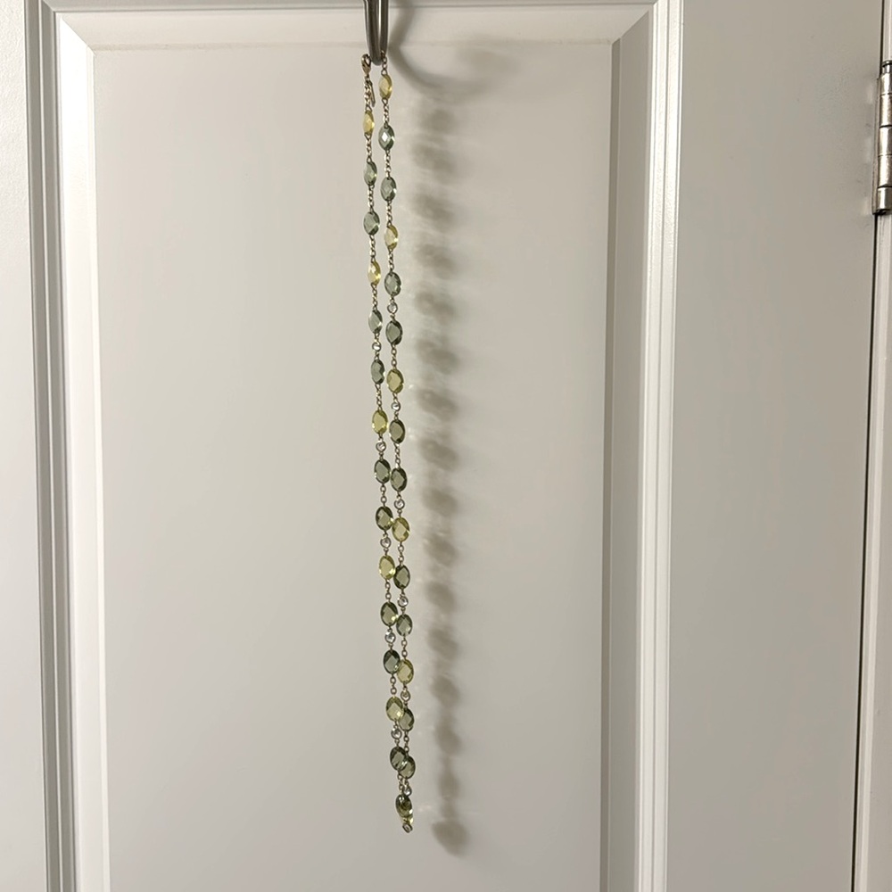 Anne Klein Gold multi stoned 20in necklace